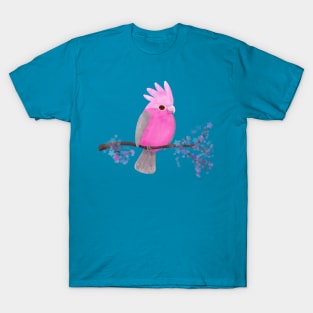 Galah cockatoo digital illustration T-Shirt